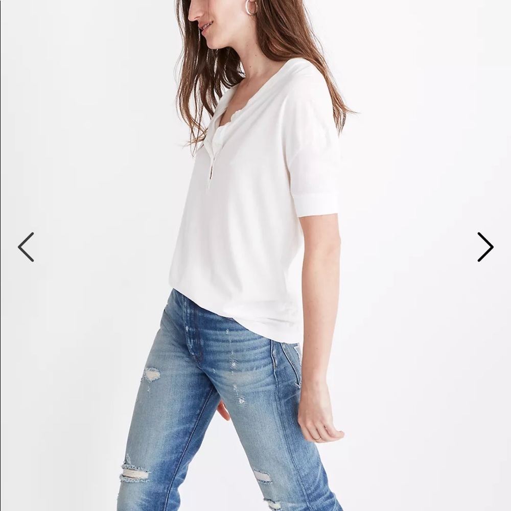 White T shirt, Rivet &Thread by Madewell, size small